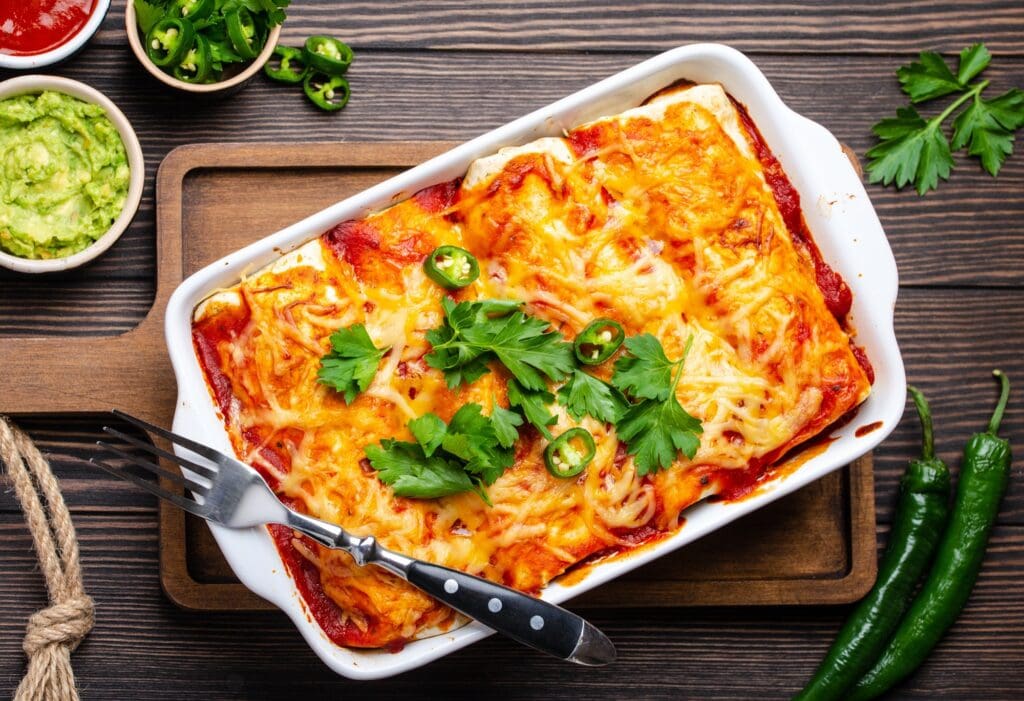 Awesome Chicken Enchiladas