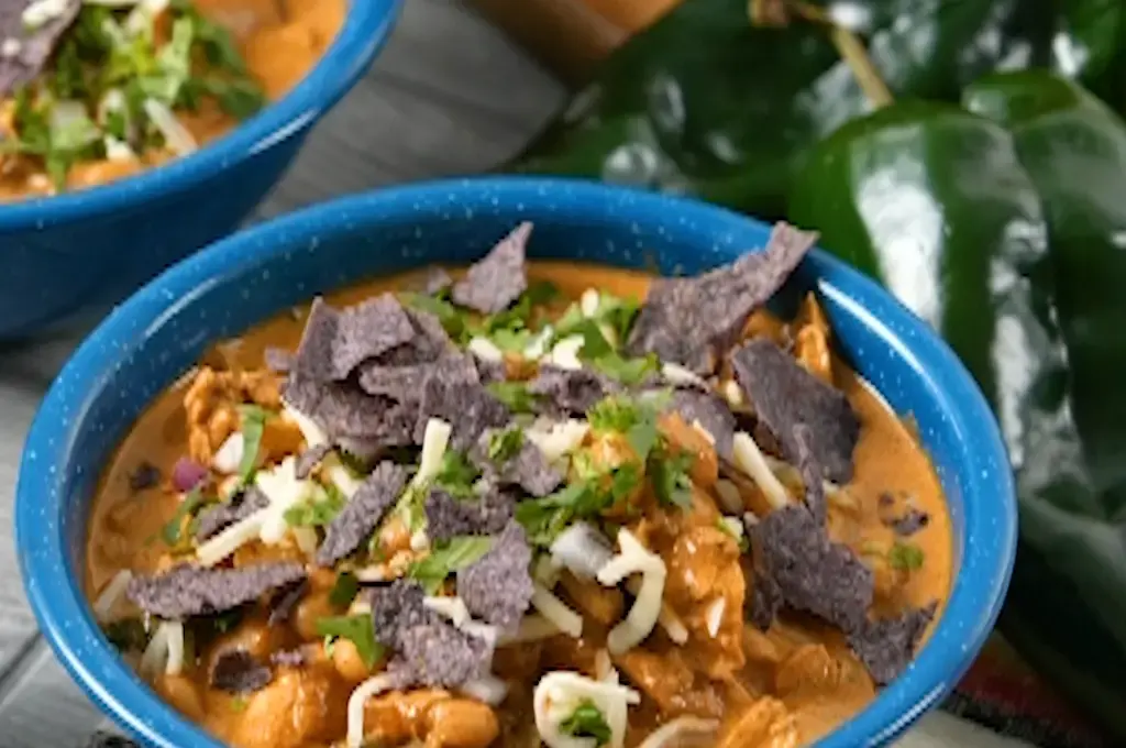 Poblano White Chicken Chili